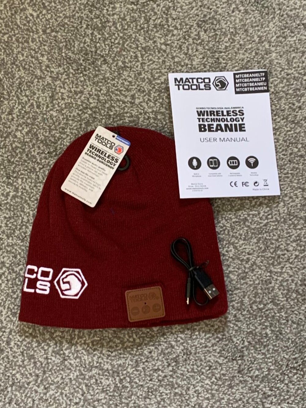 Matco Tools Bluetooth Beanie